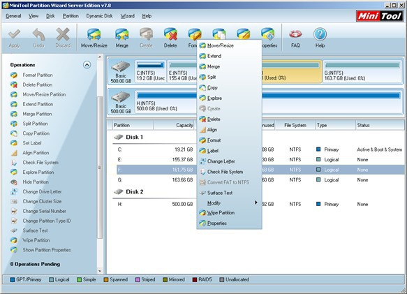 Partition magic Server 2008 R2