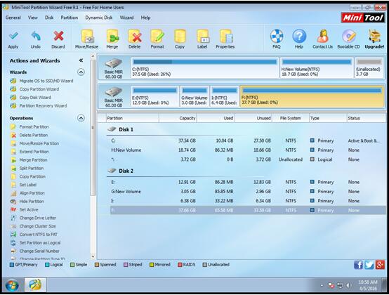 main-interface