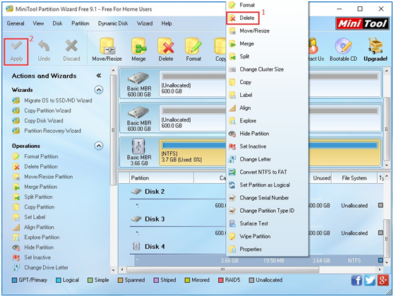 minitool partition wizard android